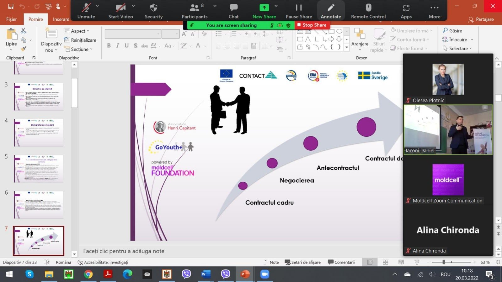 Ziua X de instruire a tinerilor NEET din r. Hâncești (sesiunea I)