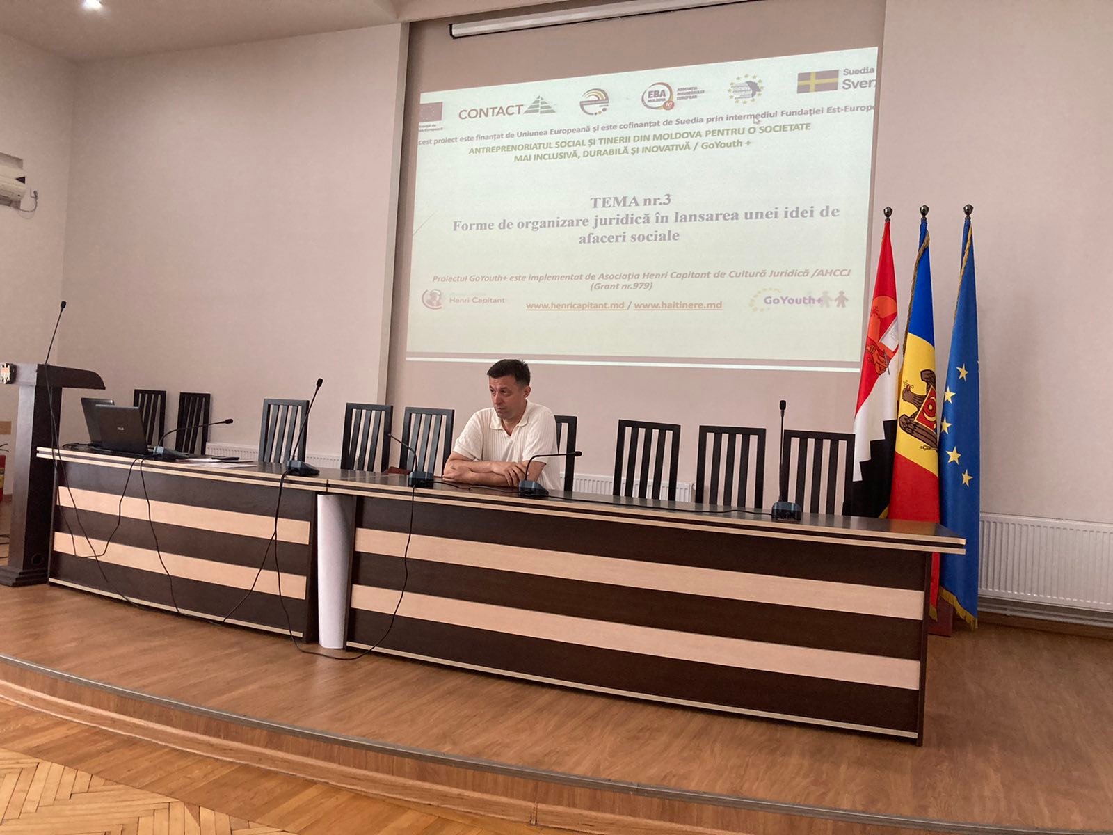 ZIUA X DE INSTRUIRE A TINERILOR NEET DIN R. CĂUȘUNI (SESIUNEA II)