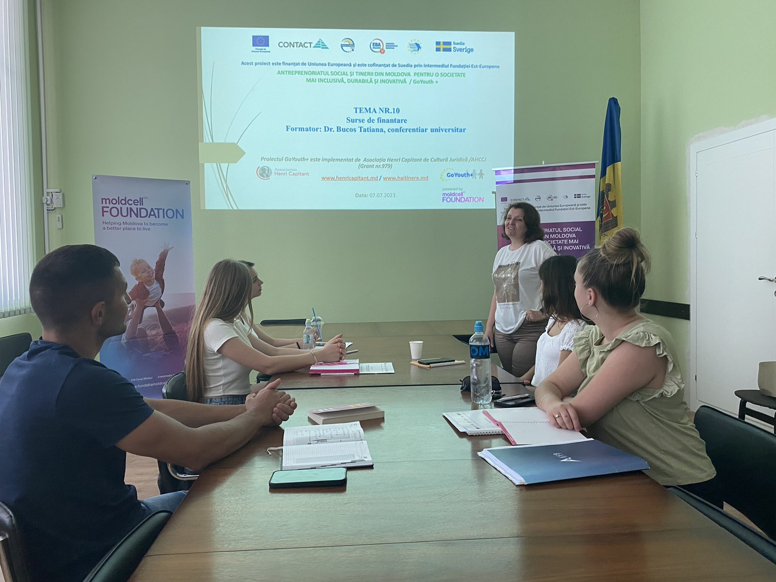 ZIUA IX DE INSTRUIRE A TINERILOR NEET DIN R. DUBĂSARI