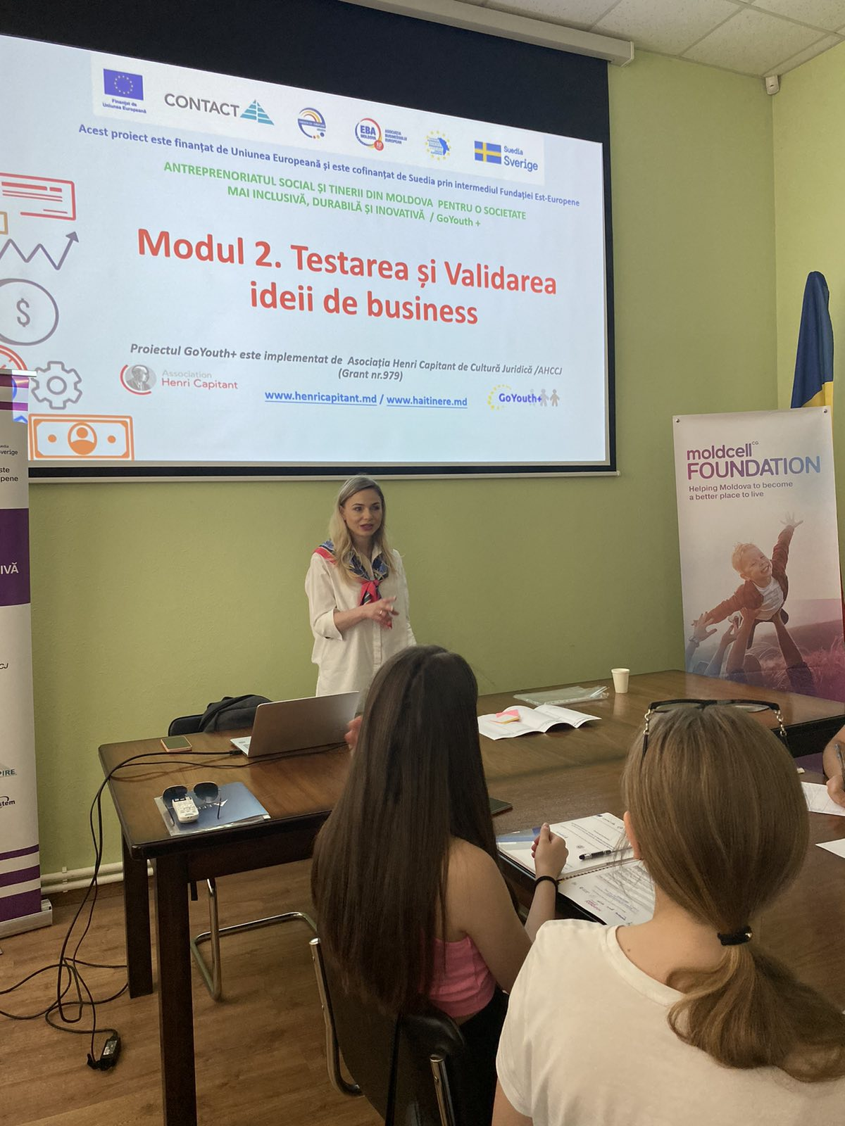 ZIUA III DE INSTRUIRE A TINERILOR NEET DIN R. DUBĂSARI