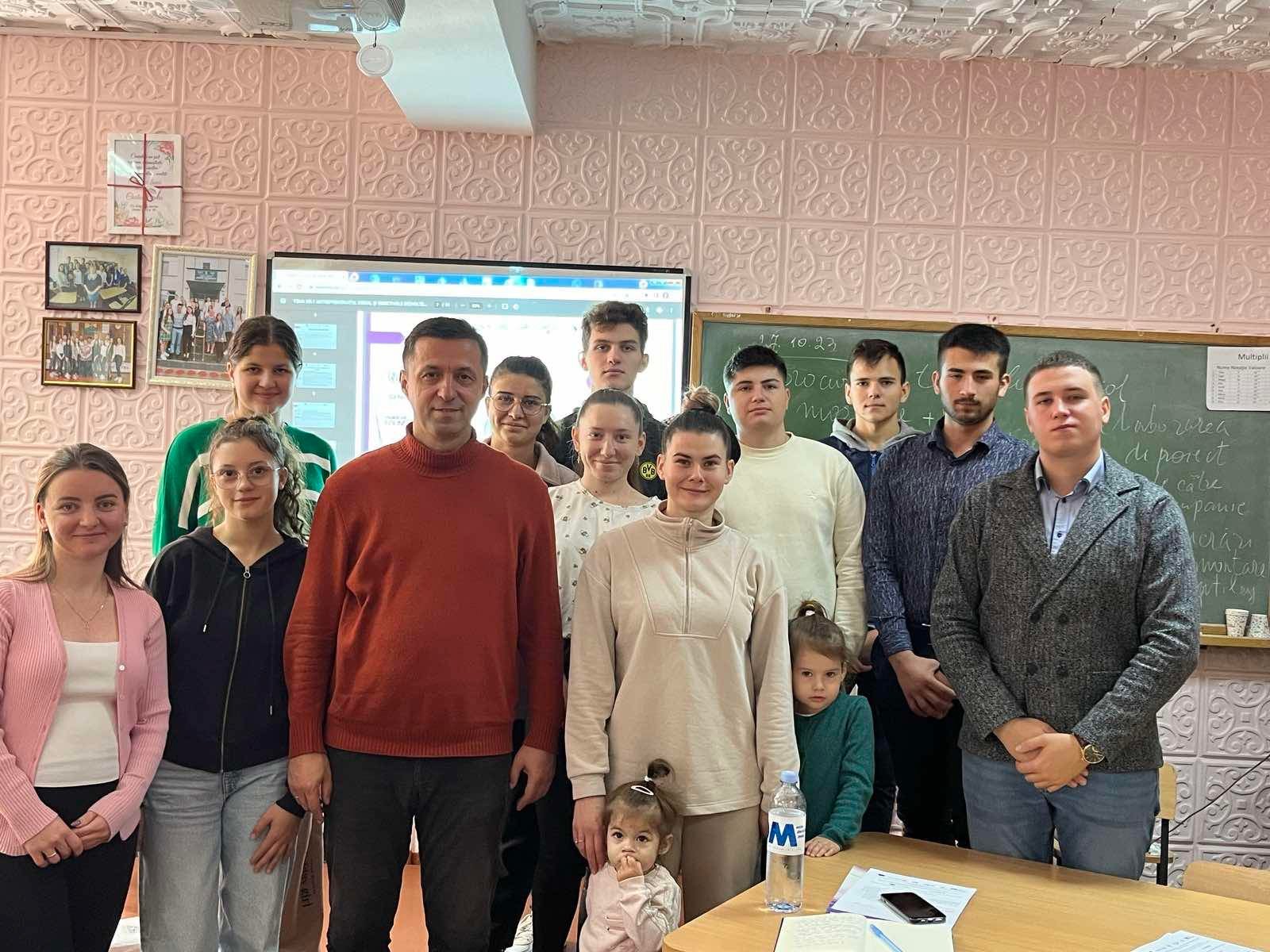 ZIUA III DE INSTRUIRE A TINERILOR NEET DIN R. CĂUȘENI